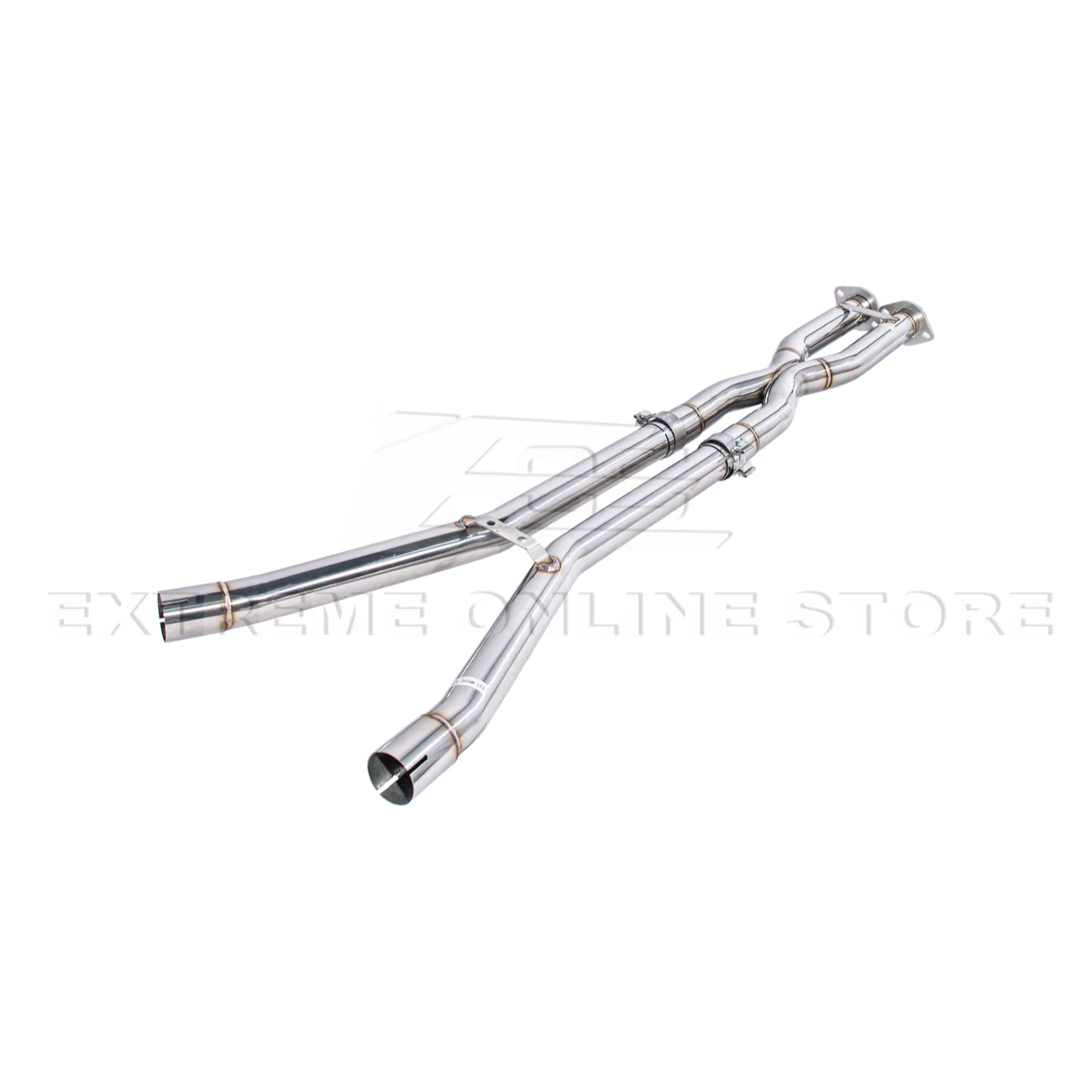 2005-08 Chevrolet Corvette C6 6.0L 6.2L T-304 Stainless Steel 2.5 In X Pipe - Image 6