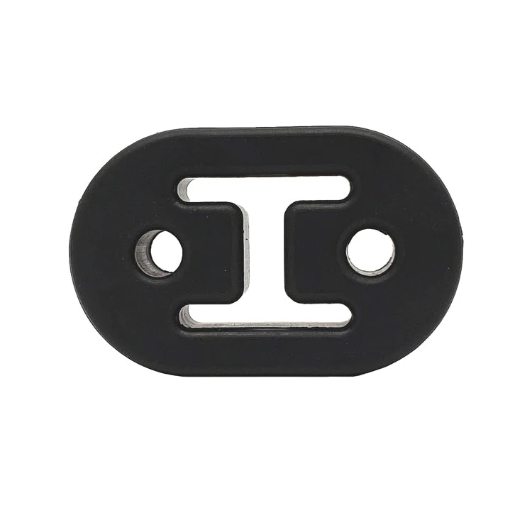 1/2" ID Exhaust Hanger Rod Support (Sold Individually) - Black Rubber (74mm Long) - Image 2