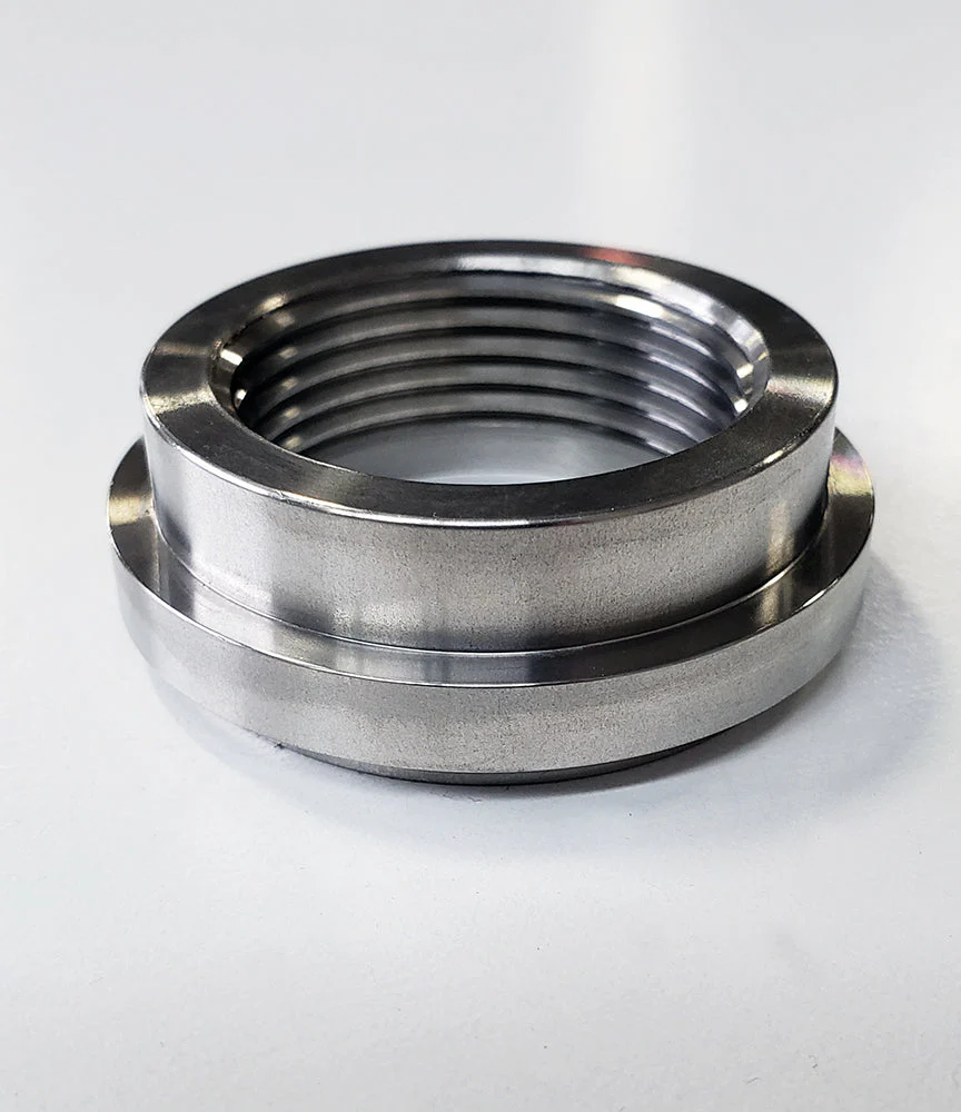 -10AN Female Weld Bung - 304 Stainless - Image 3