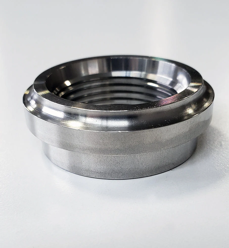 -12AN Female Weld Bung - 304 Stainless - Image 2