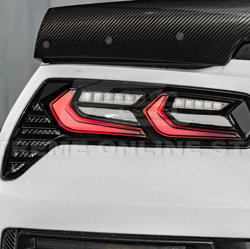 2014-19 Corvette C7 Smoke / Clear Lens Rear Taillight - Image 31
