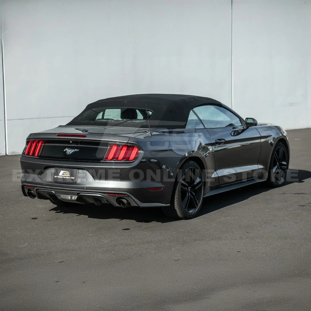 2015-17 Ford Mustang DRY CARBON FIBER Rear Tail Light Trim Bezel Cover Pair - Image 7
