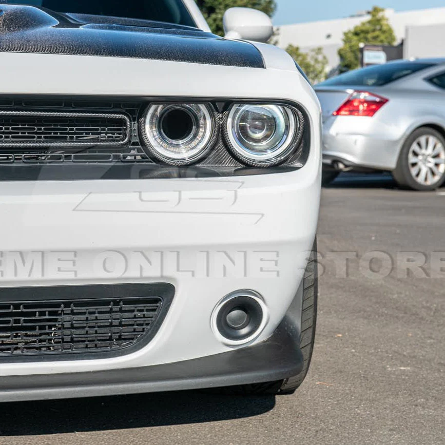 2015-23 Dodge Challenger Front Headlight Trim Cover Overlay - Image 10