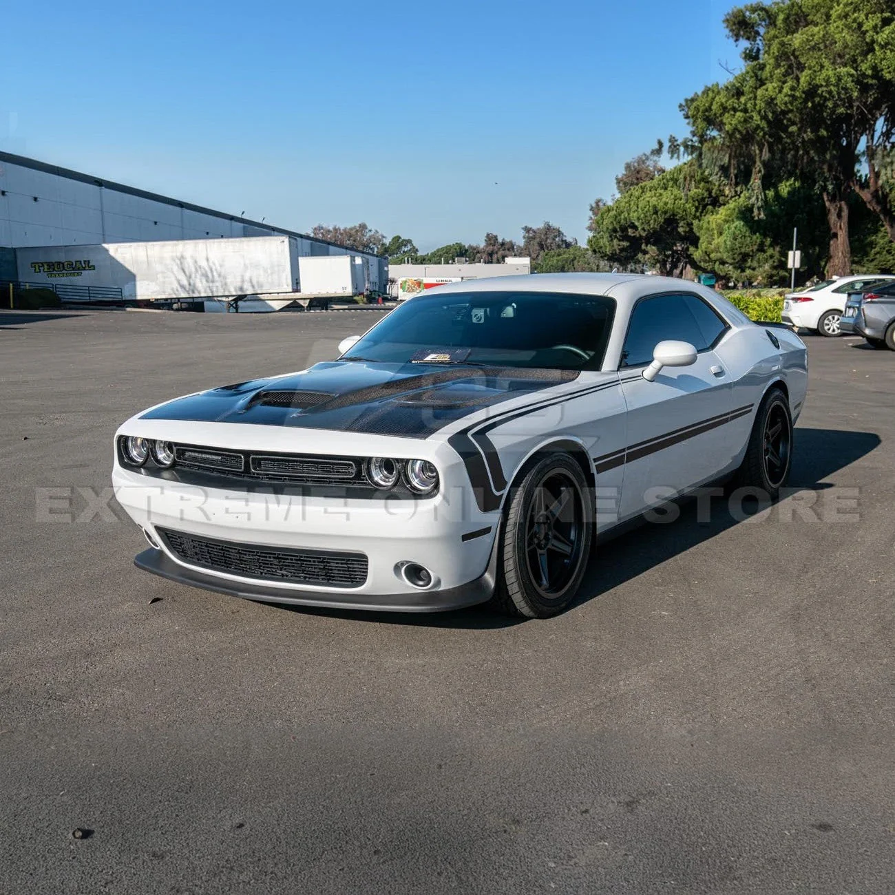 2015-23 Dodge Challenger Front Headlight Trim Cover Overlay - Image 3
