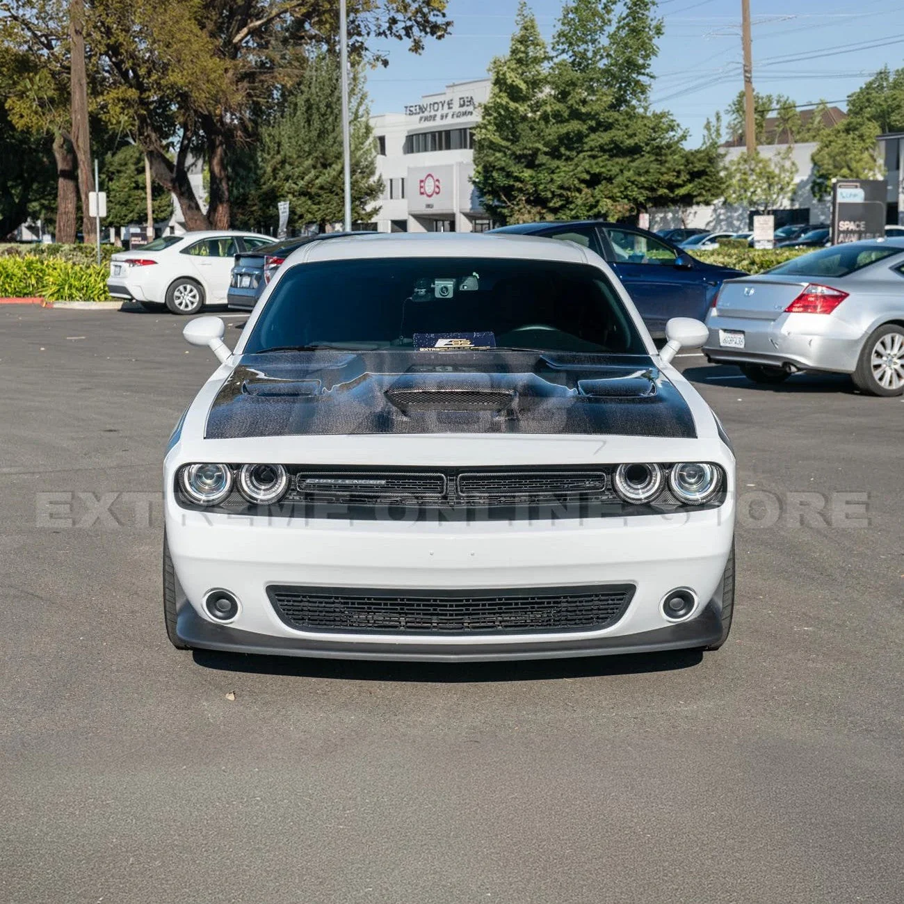 2015-23 Dodge Challenger Headlight Cover w/ Front Grille Insert - Image 6