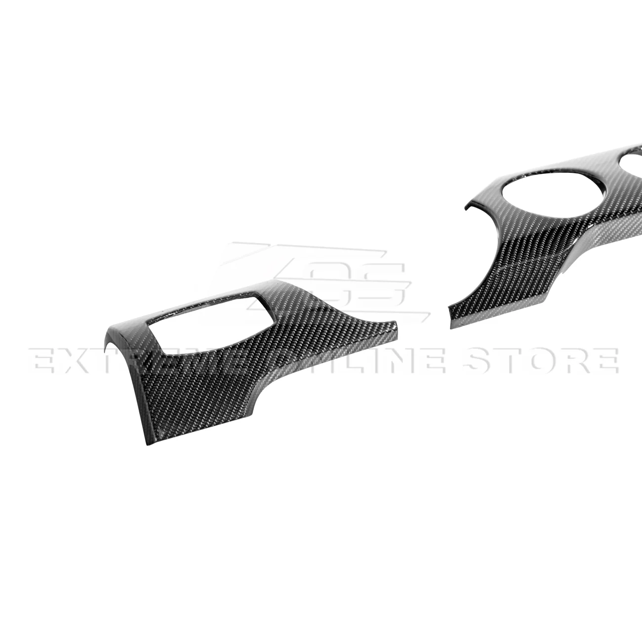 2015-23 Ford Mustang 3 AC DRY CARBON FIBER Dashboard Panel Trim - Image 15
