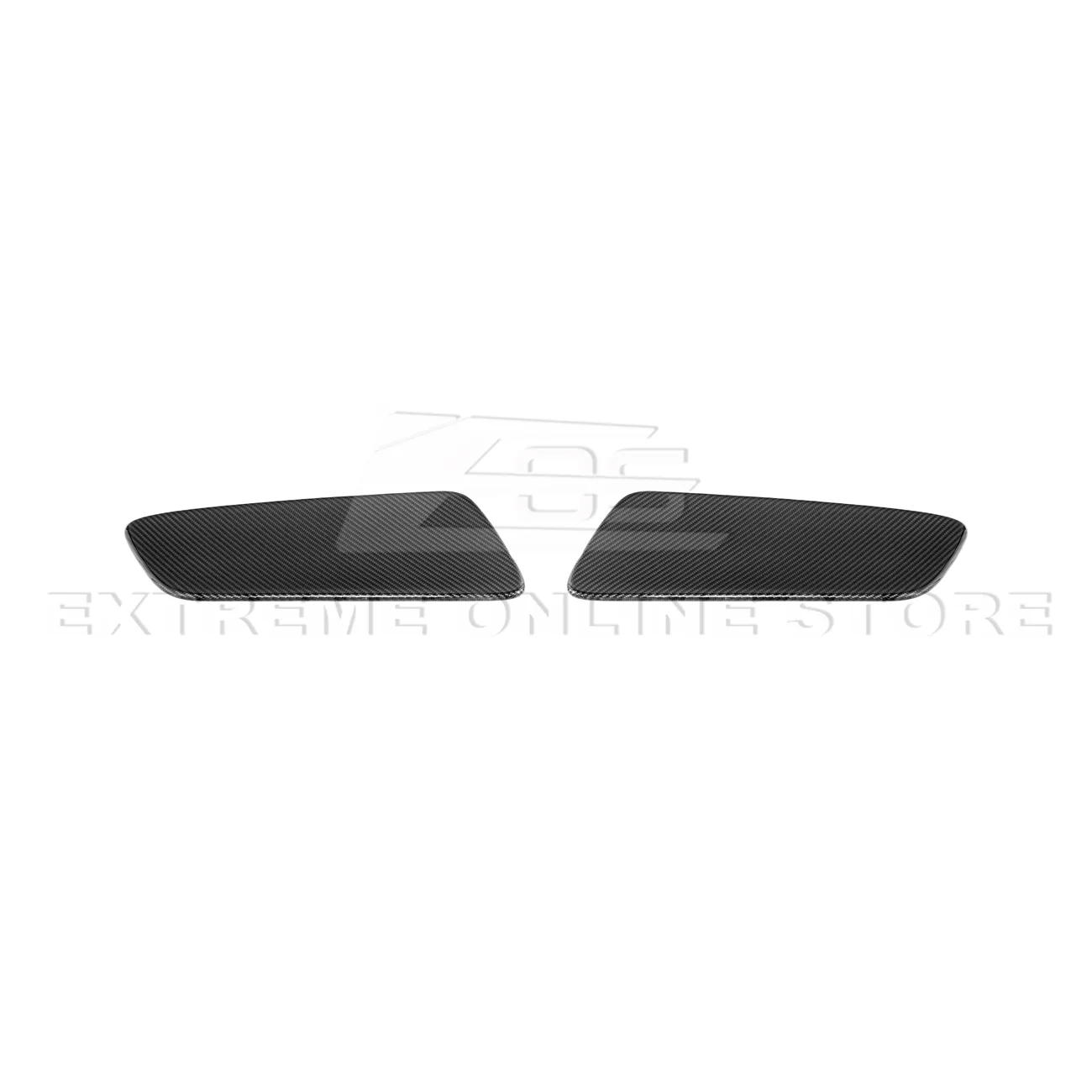 2015-23 Ford Mustang DRY CARBON FIBER Rear Seat Decorative Board Cover - Image 15