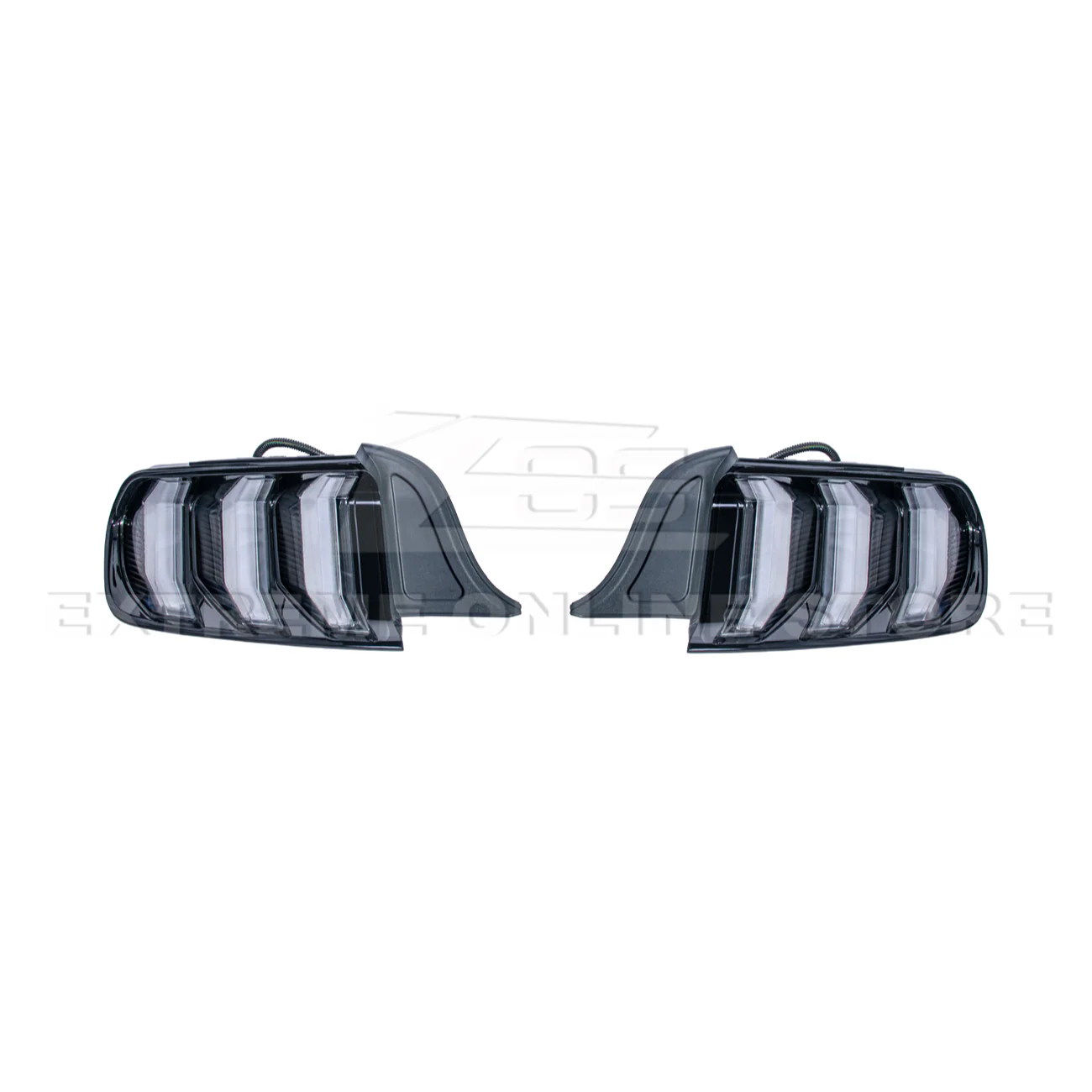 2015-23 Ford Mustang Signal LED XB RED / Clear Rear Taillight - Image 17