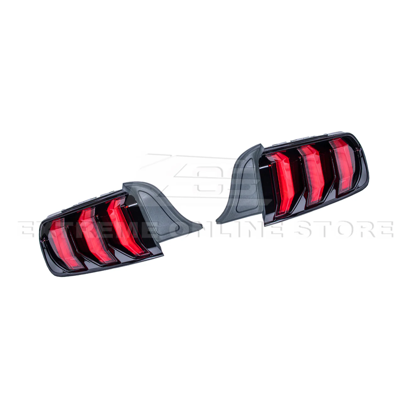 2015-23 Ford Mustang Signal LED XB RED / Clear Rear Taillight - Image 32