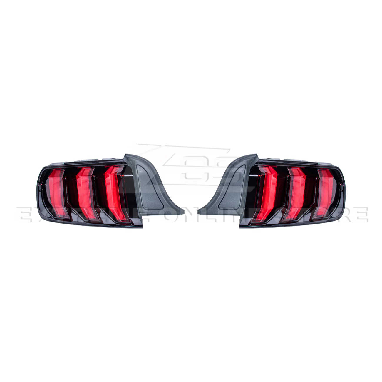 2015-23 Ford Mustang Signal LED XB RED / Clear Rear Taillight - Image 33