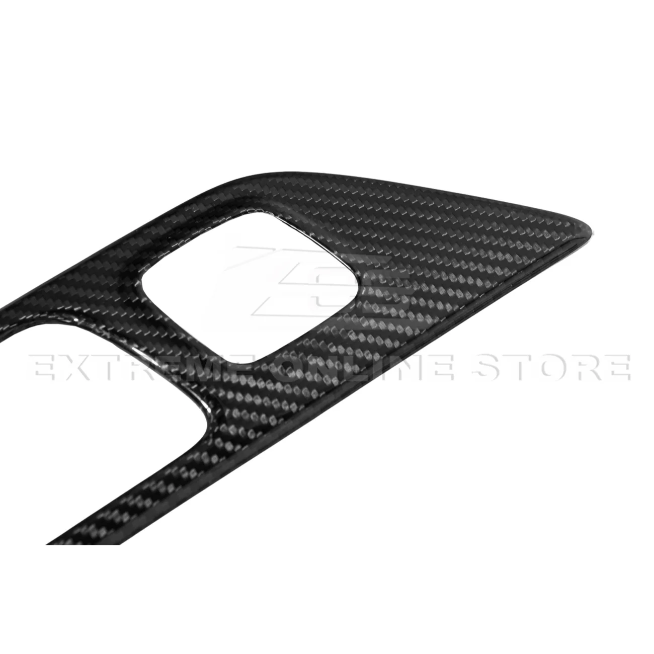 2015-Up Ford Mustang DRY CARBON FIBER Door Handle Panel Cover - Image 15