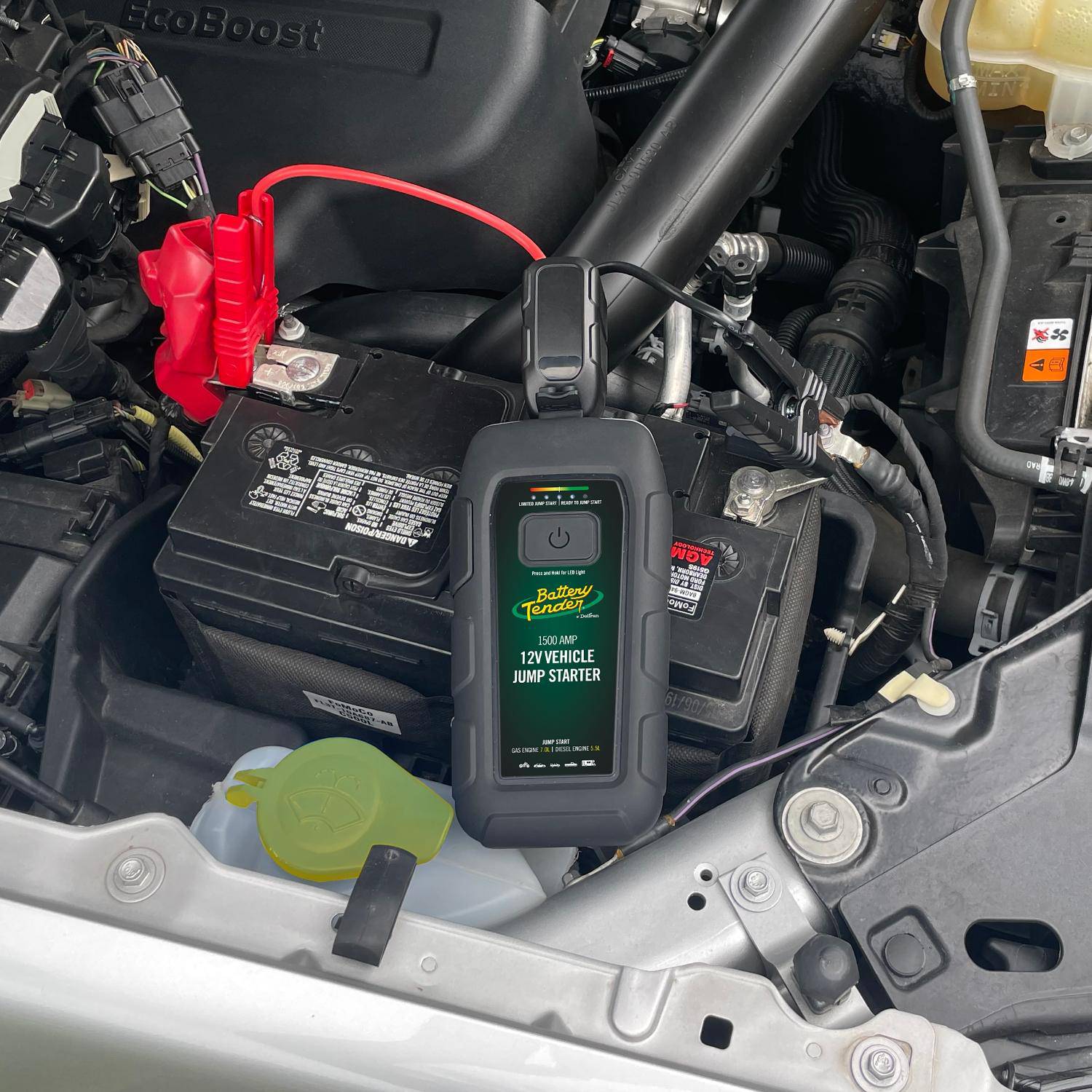 1500 AMP Jump Starter - 12000mAh Power Bank - Image 2