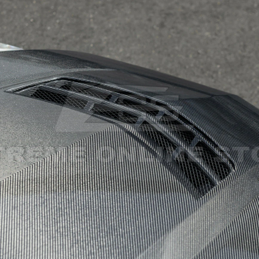 2016-19 Cadillac ATS-V Front Bumper Hood Vented Cover - Image 12