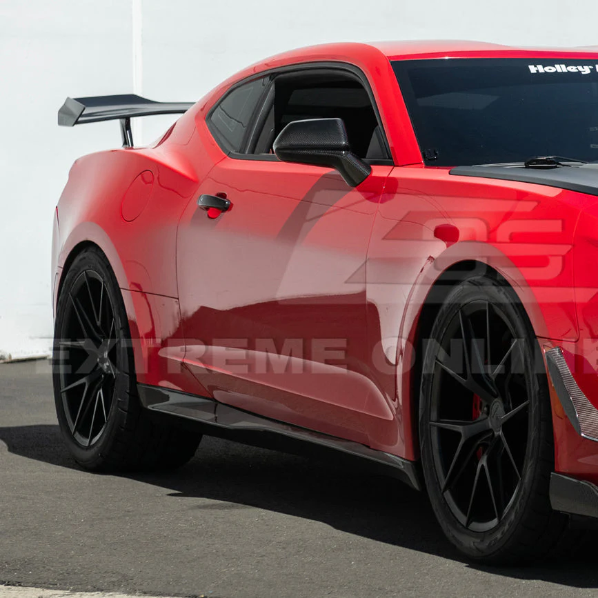 2019-24 Camaro Dry Carbon Fiber Overlay Door Handle Cover - Image 4