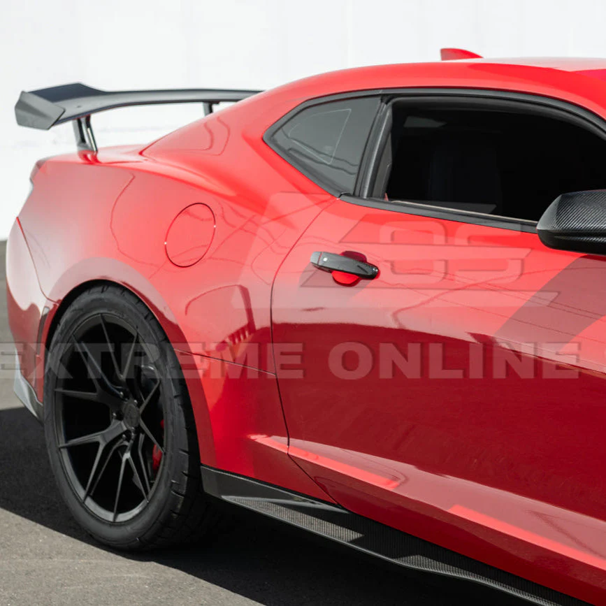2019-24 Camaro Dry Carbon Fiber Overlay Door Handle Cover - Image 5