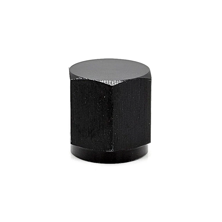 -16AN AN Flare Cap, 6061 Aluminum, Black Hard Anodized - Image 3