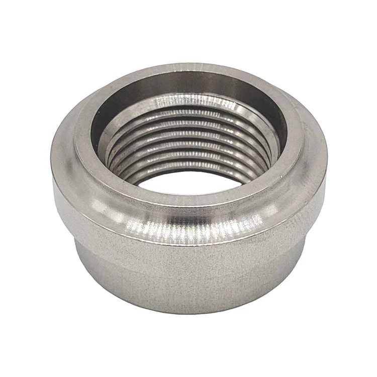 -16AN Female Weld Bung - 6061 Aluminum