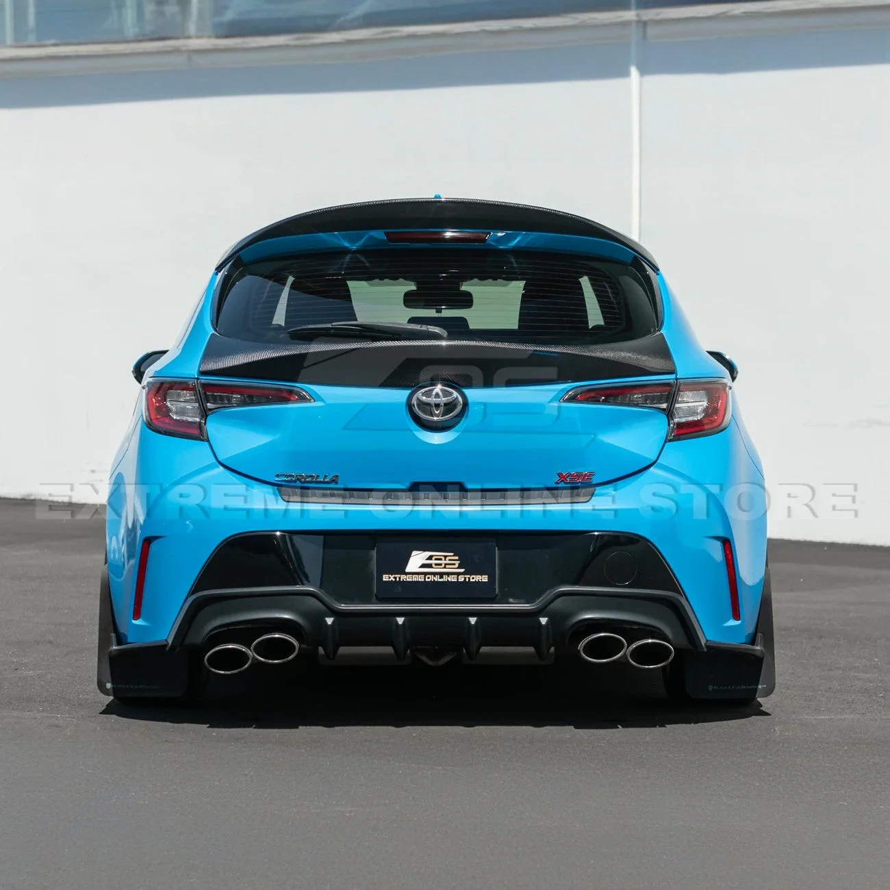 2019-Up Toyota GR Corolla Rear Roof Wing Duckbill Spoiler - Image 5