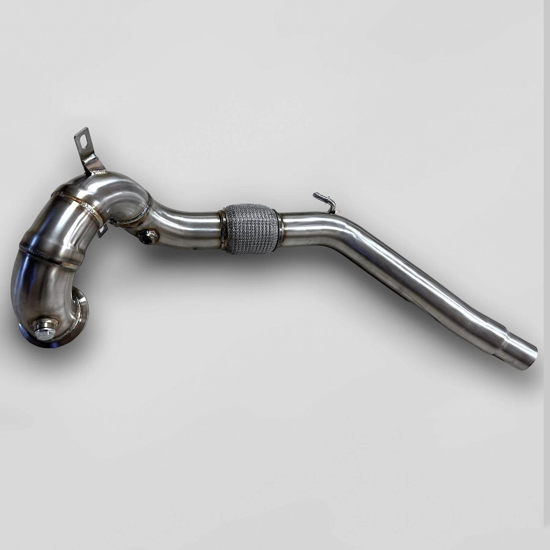 2.0T FWD Audi 8V A3 Race Downpipe (Catless & Catted) - Image 6