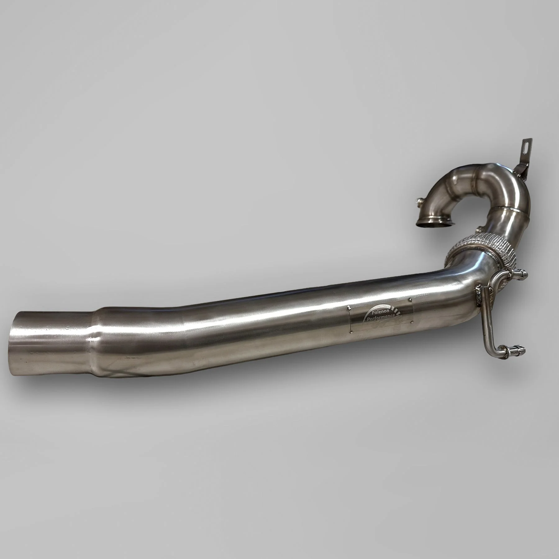 2.0T FWD VW Golf MK7 GTI Race Downpipe (Catless & Catted) - Image 8