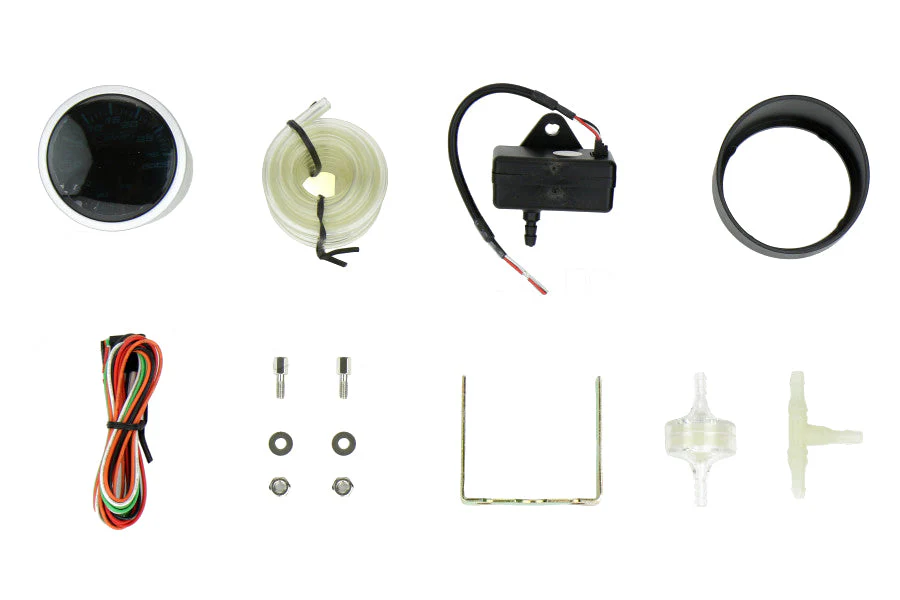 2-1/16" Amber / White  Electrical Boost Gauge - Image 3