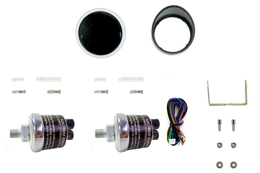 2-1/16" Digital Dual Air Pressure Gauge - LCD Display - Image 2