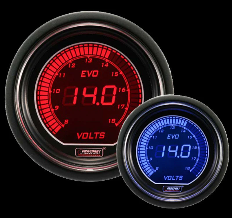 2-1/16" Evo Electrical Volt Gauge - Image 4
