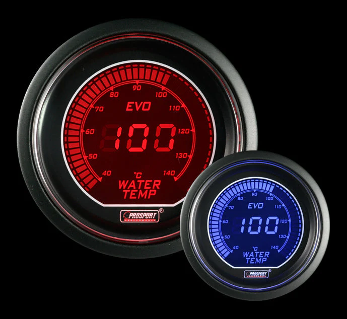 2-1/16" Evo Electrical Water Temperature Gauge-Celsius - Image 4