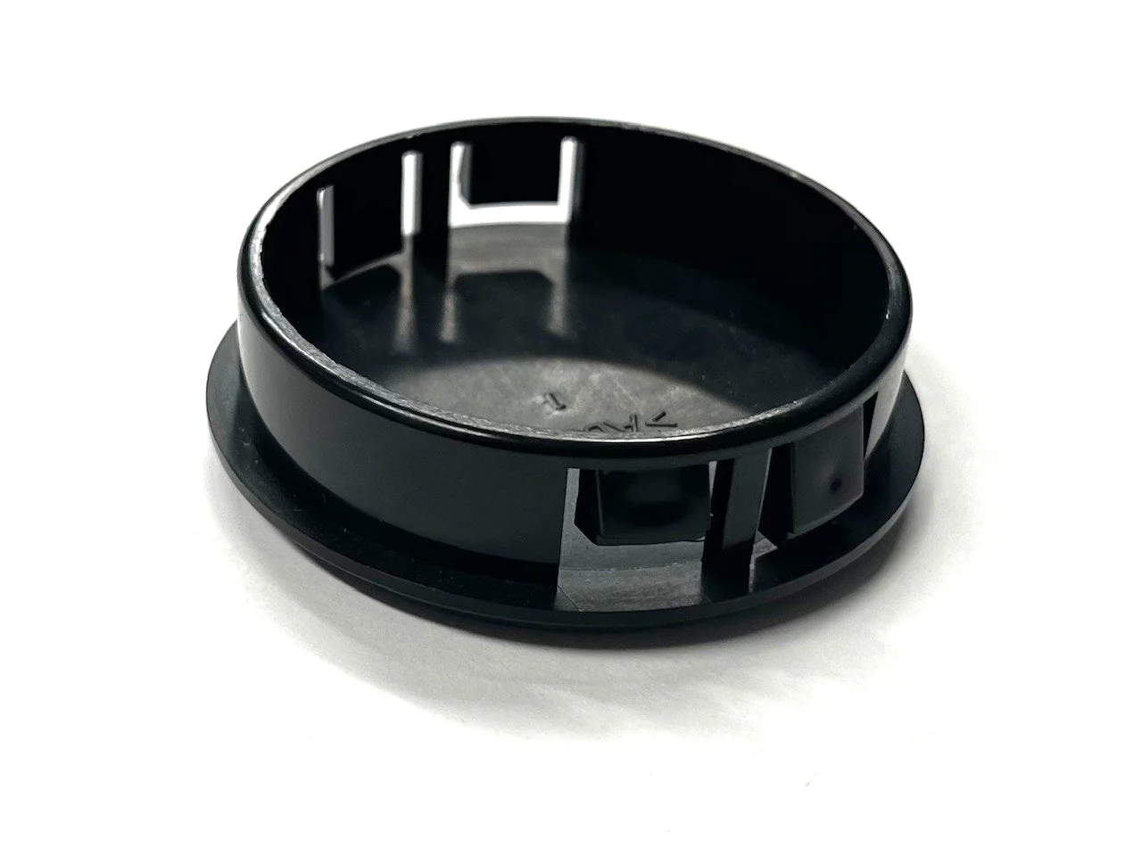 2-1/16" Gauge Blank with Black Bezel - Image 2