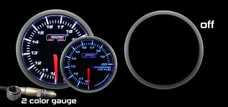 2-1/16" Premium Blue/White Wideband Air Fuel Ratio kit - Image 4