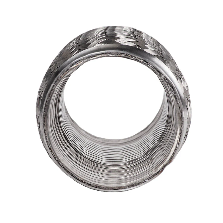 2.250" ID x 4" Long Flex Coupling (Interlock Liner) 304 Stainless - Image 4