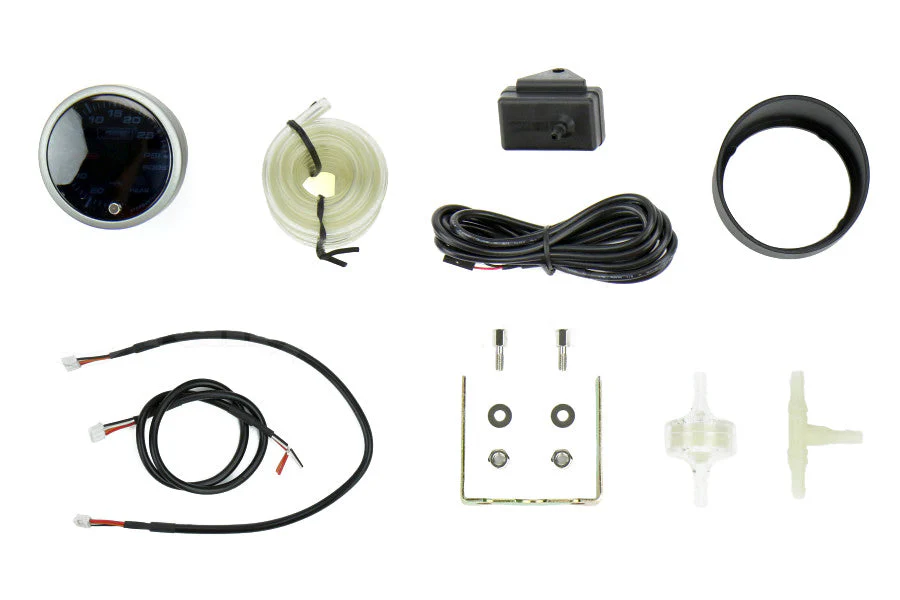 2-3/8" Amber/White Premium Electric Boost gauge - Image 3