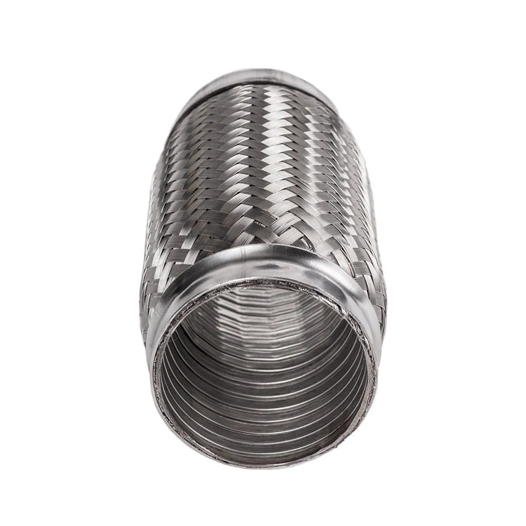 2.500" ID x 4" Long Flex Coupling (Interlock Liner) 304 Stainless - Image 3