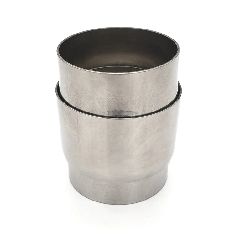 2.500" OD Double Slip Joint Adapter - Polished OD - 304 Stainless - Image 2
