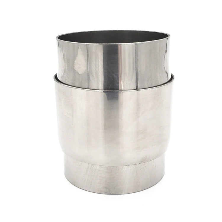 2.500" OD Double Slip Joint Adapter - Polished OD - 304 Stainless - Image 3
