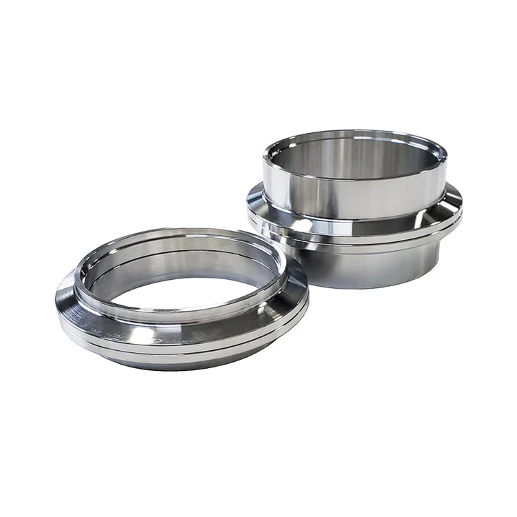 2.500" V-Band Assembly "Male/Female" - 304 Stainless - Quick-Release Clamp - 20mm Combined Flange Thickness - Image 3