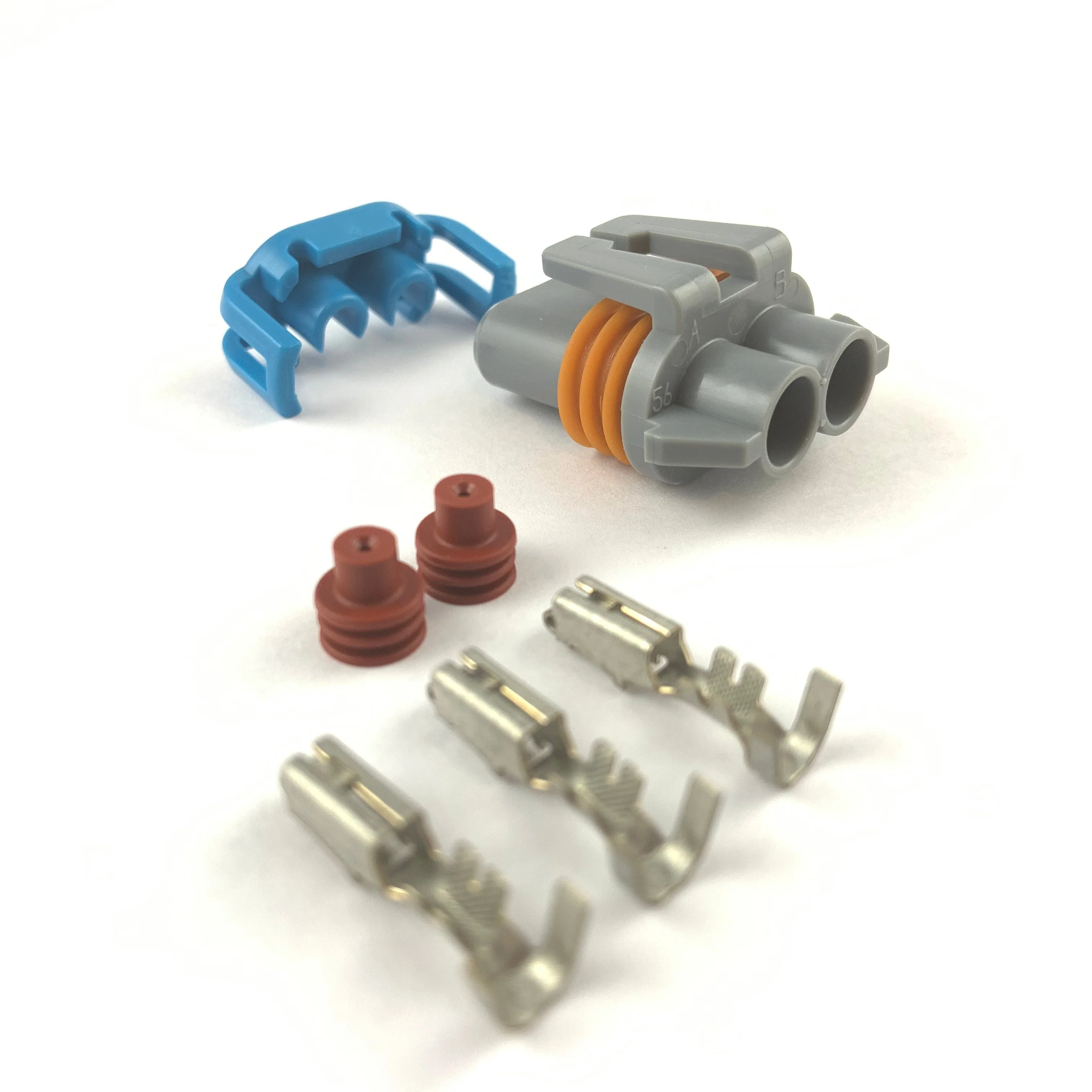 2-Way Connector Kit for H7", "9006", "HB4 Headlight Bulb (20-16AWG)