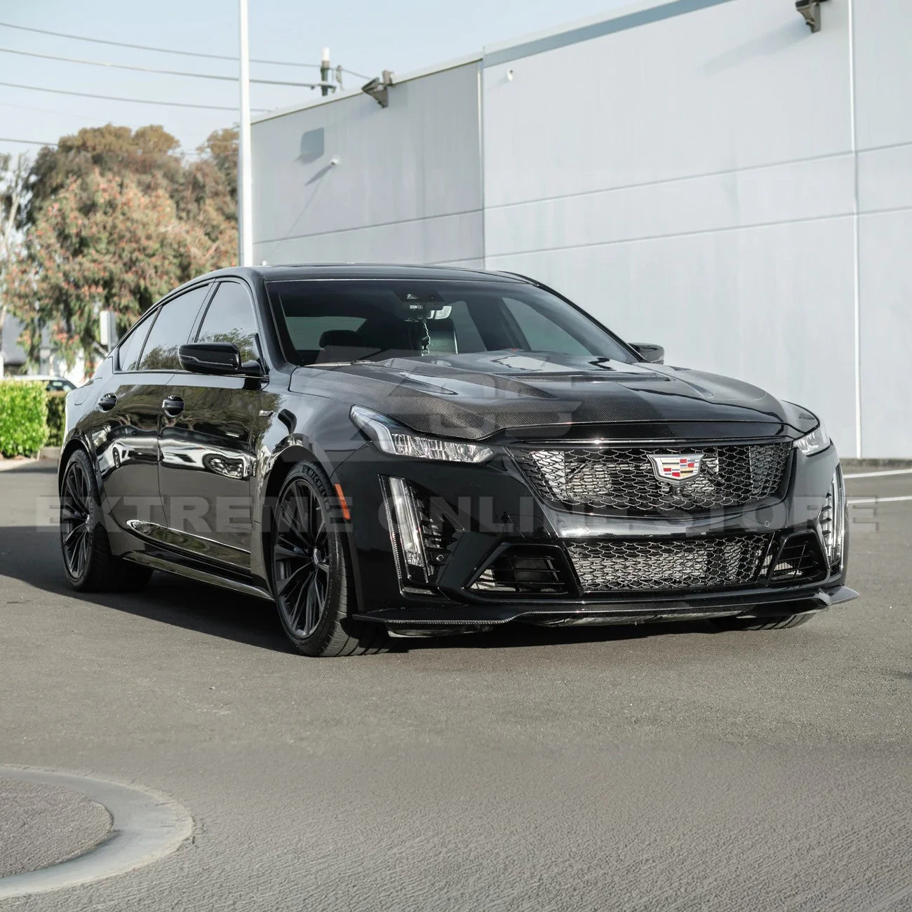 2022-24 Cadillac CT5-V Blackwing Front Lip Splitter - Image 3