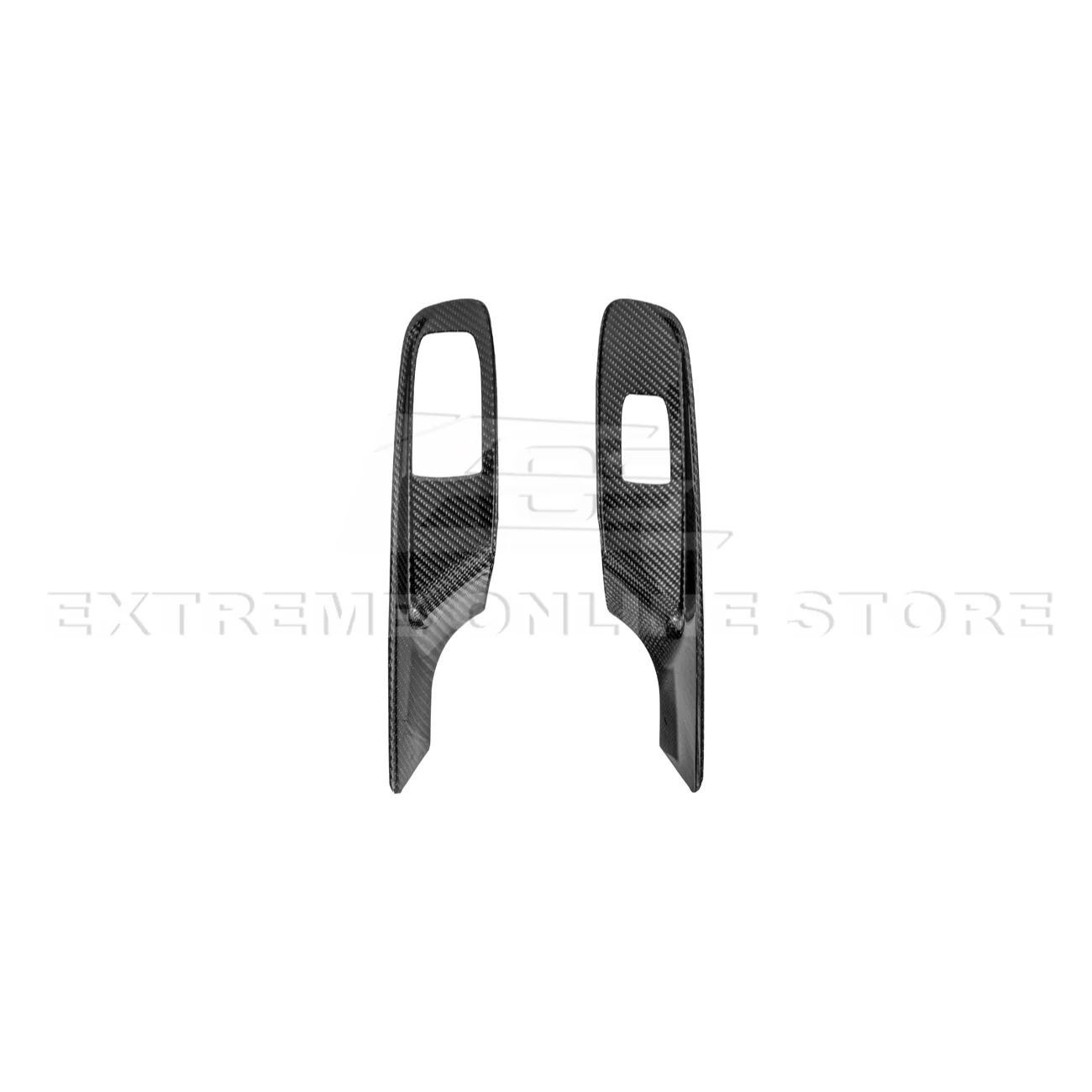 Corvette C8 Coupe DRY CARBON FIBER Side Window Switch Control Panel Cover - Image 14