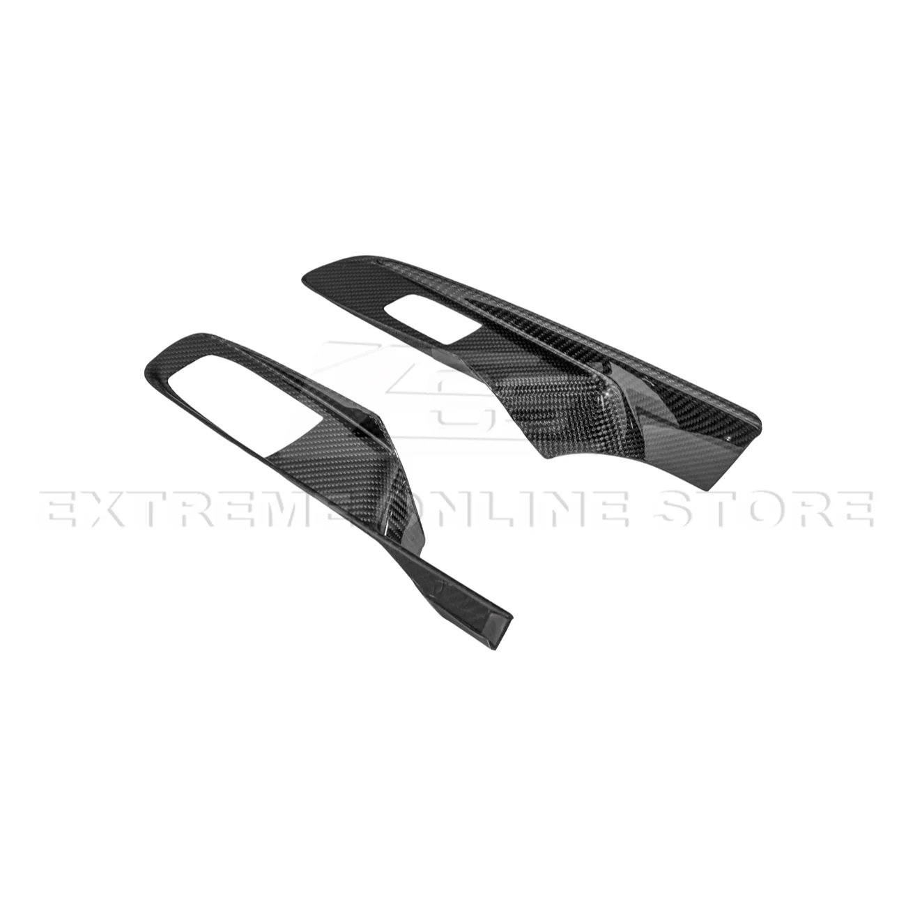 Corvette C8 Coupe DRY CARBON FIBER Side Window Switch Control Panel Cover - Image 15