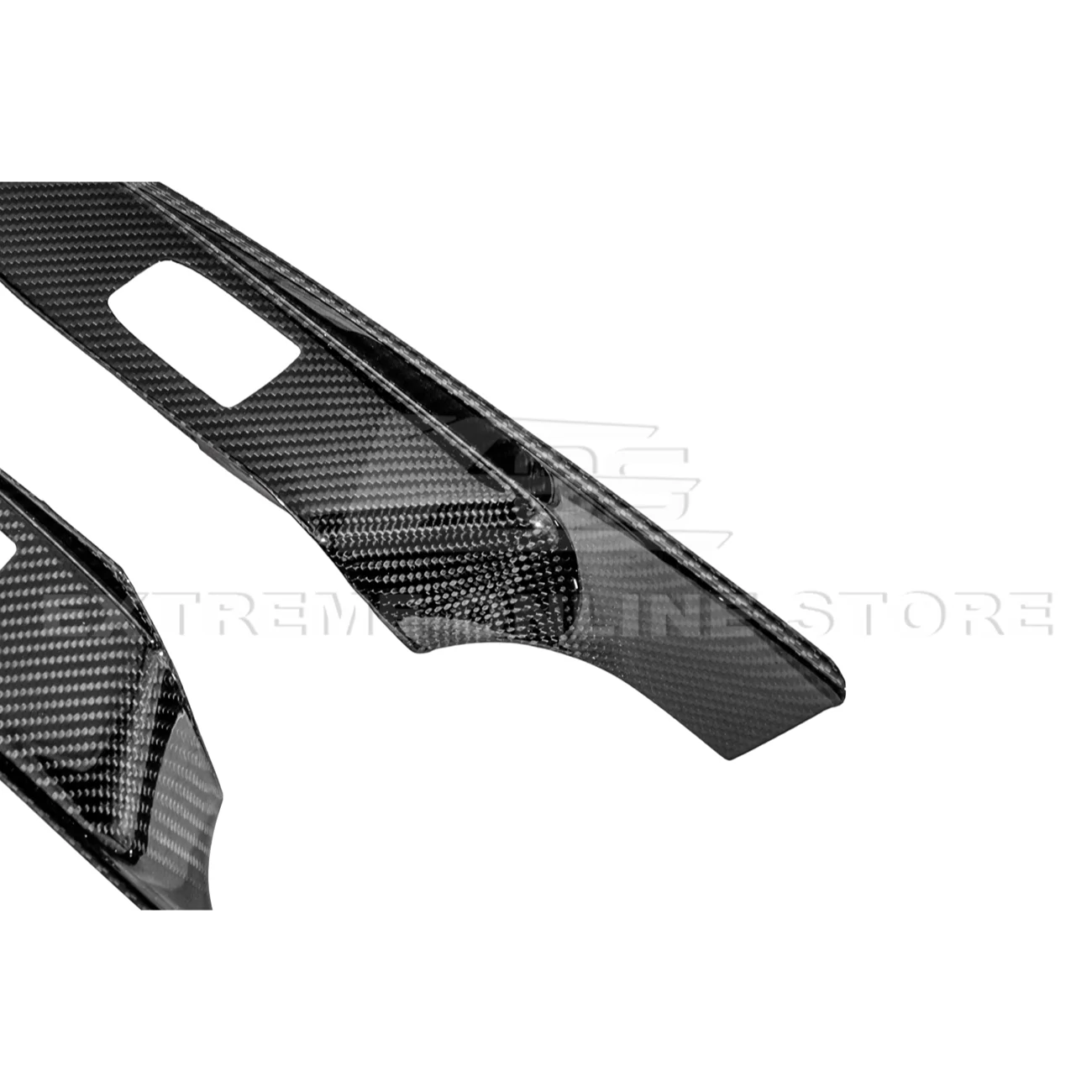 Corvette C8 Coupe DRY CARBON FIBER Side Window Switch Control Panel Cover - Image 17