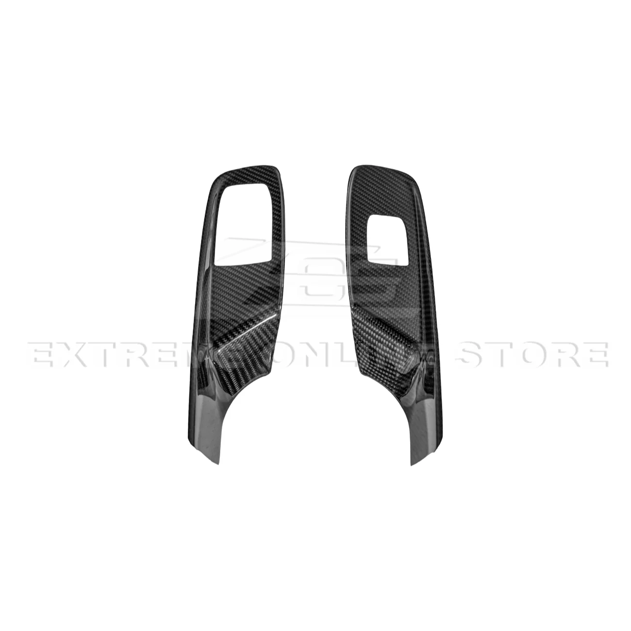 Corvette C8 Coupe DRY CARBON FIBER Side Window Switch Control Panel Cover - Image 18
