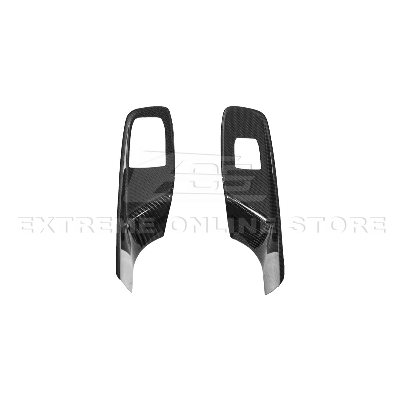 Corvette C8 DRY CARBON FIBER Door Window Control Panel Switch Cover - Image 11