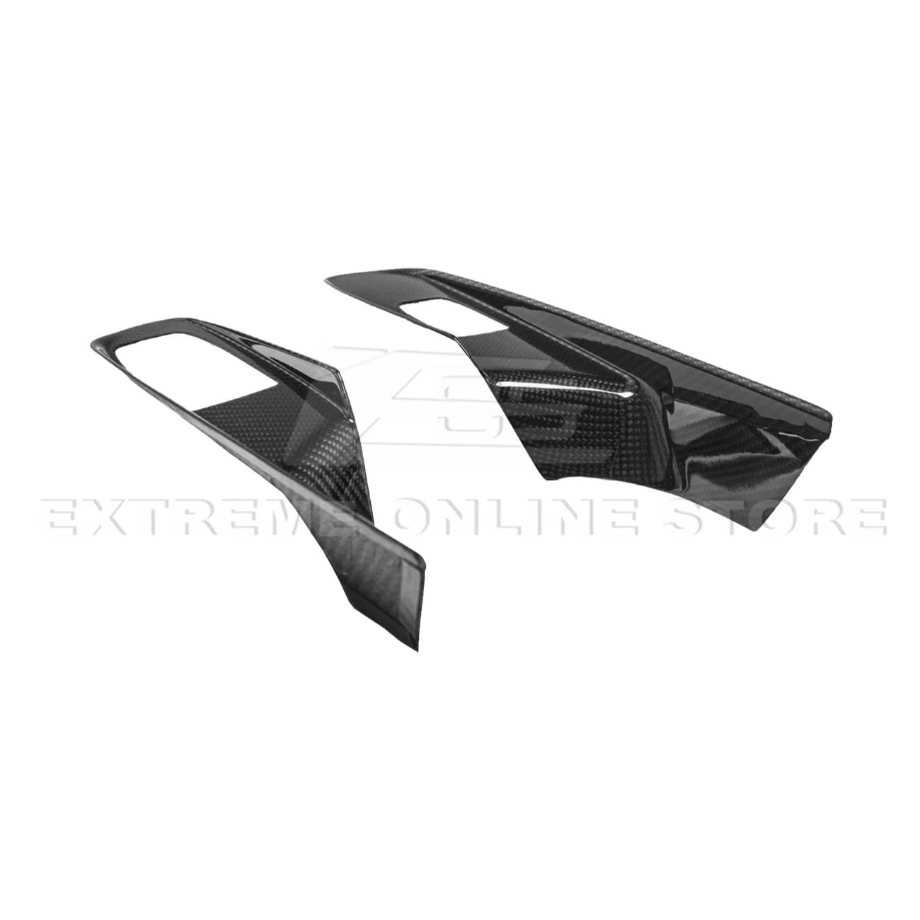Corvette C8 DRY CARBON FIBER Door Window Control Panel Switch Cover - Image 13