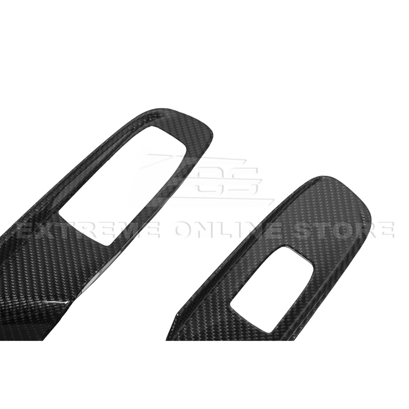 Corvette C8 DRY CARBON FIBER Door Window Control Panel Switch Cover - Image 14