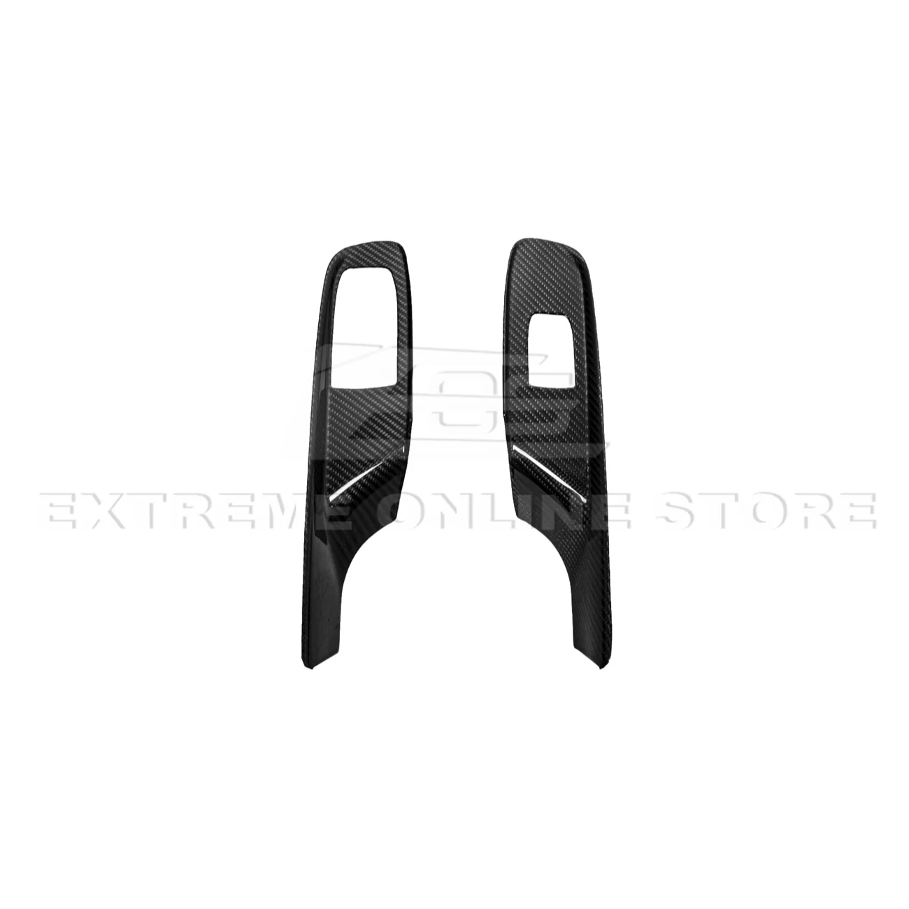 Corvette C8 DRY CARBON FIBER Door Window Control Panel Switch Cover - Image 17