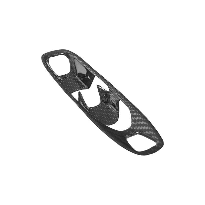 Corvette C8 DRY CARBON FIBER Gear Switch Control Panel Trim Cover Overlay - Image 2