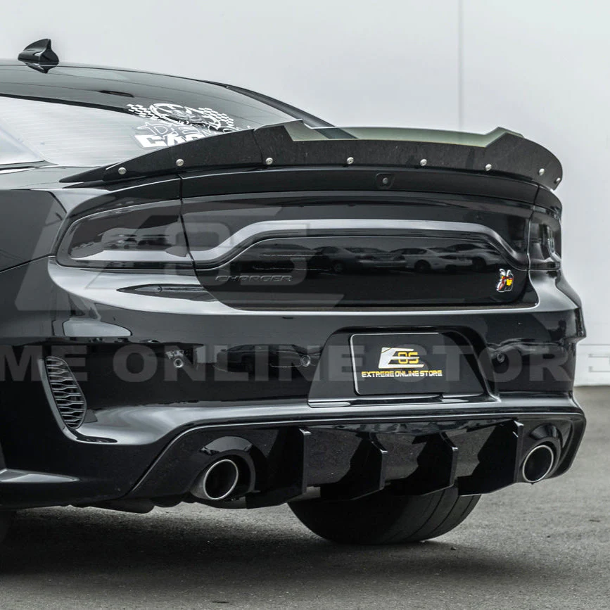 2020-Up Dodge Charger Rear Bumper Exhaust Diffuser - Image 30