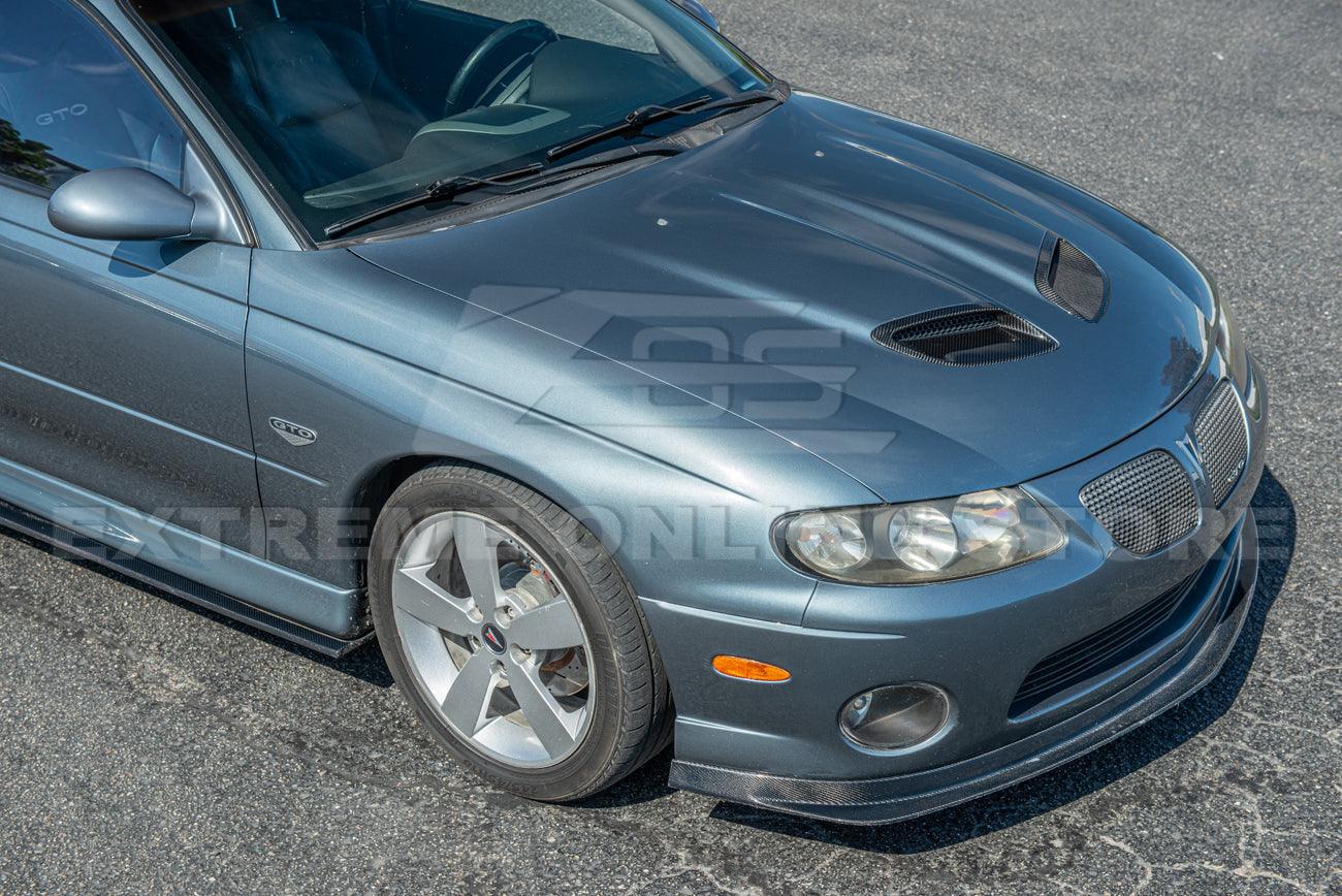 2004-06 Pontiac GTO Carbon Fiber Front Hood Vent Cover - Image 4