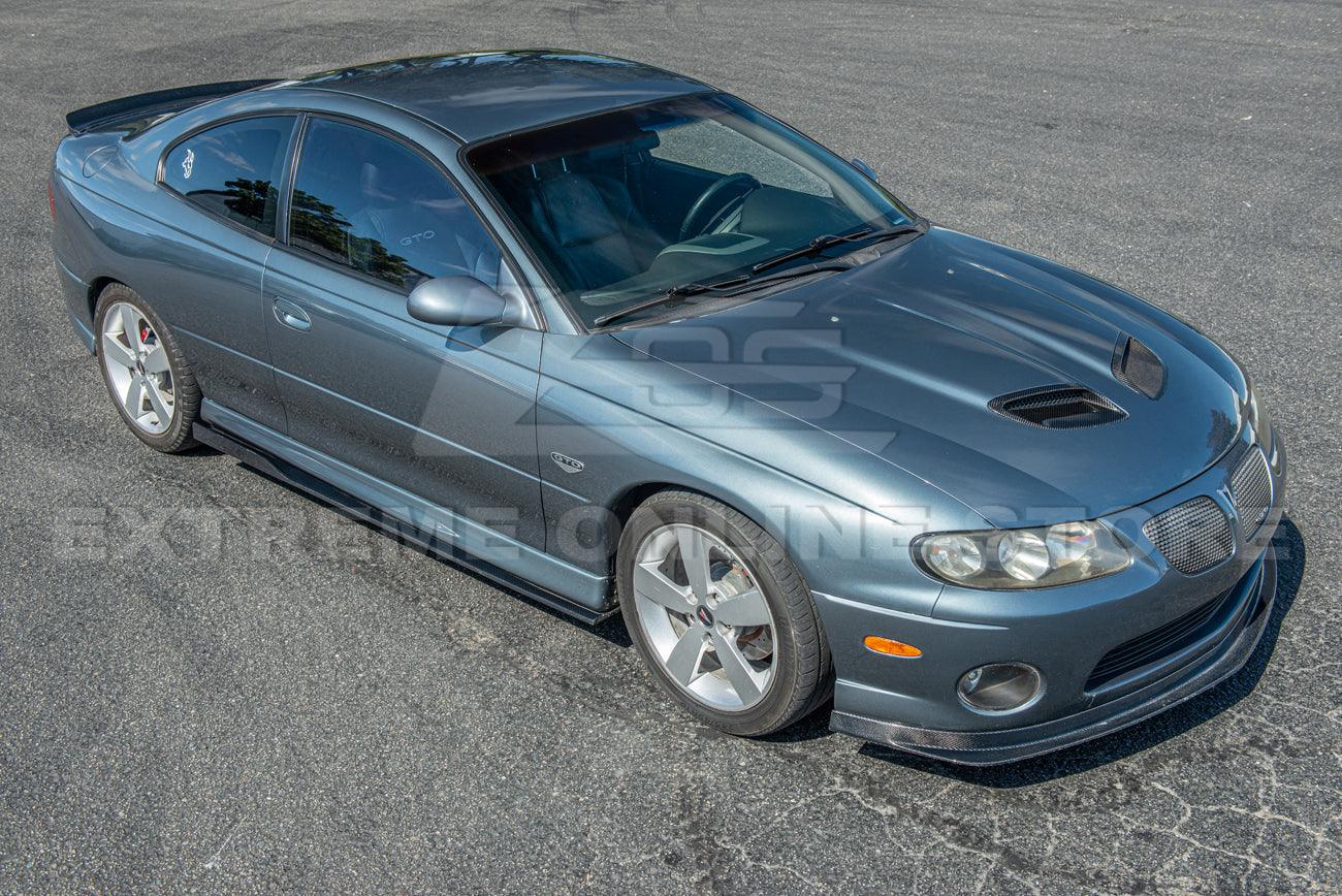 2004-06 Pontiac GTO Carbon Fiber Front Hood Vent Cover - Image 5